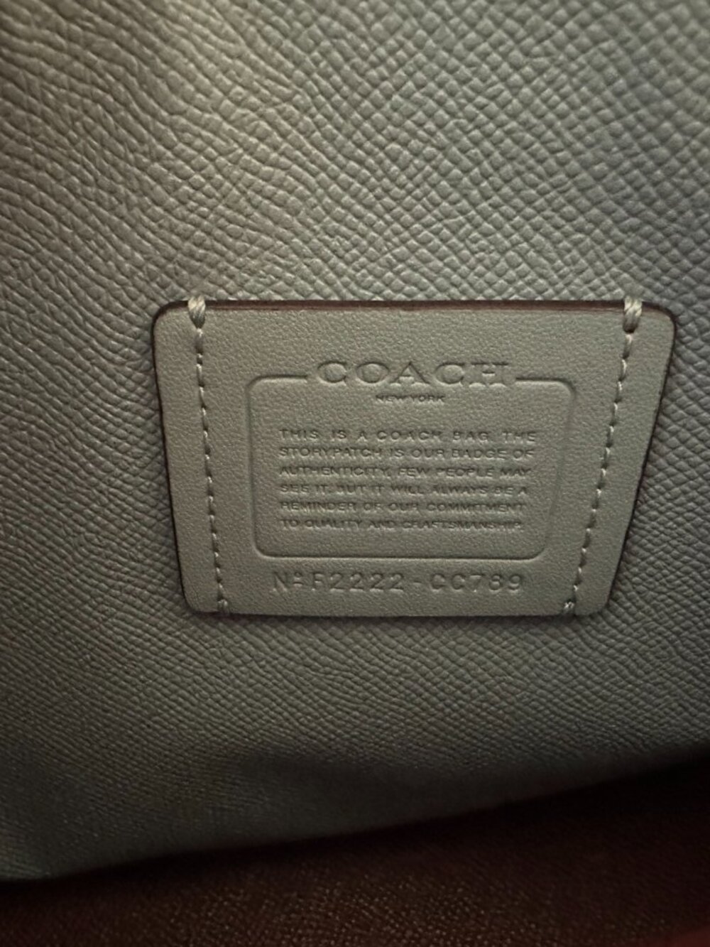Coach Purse - Red Orange Bag with Shoulder Straps - Picture 4 of 5